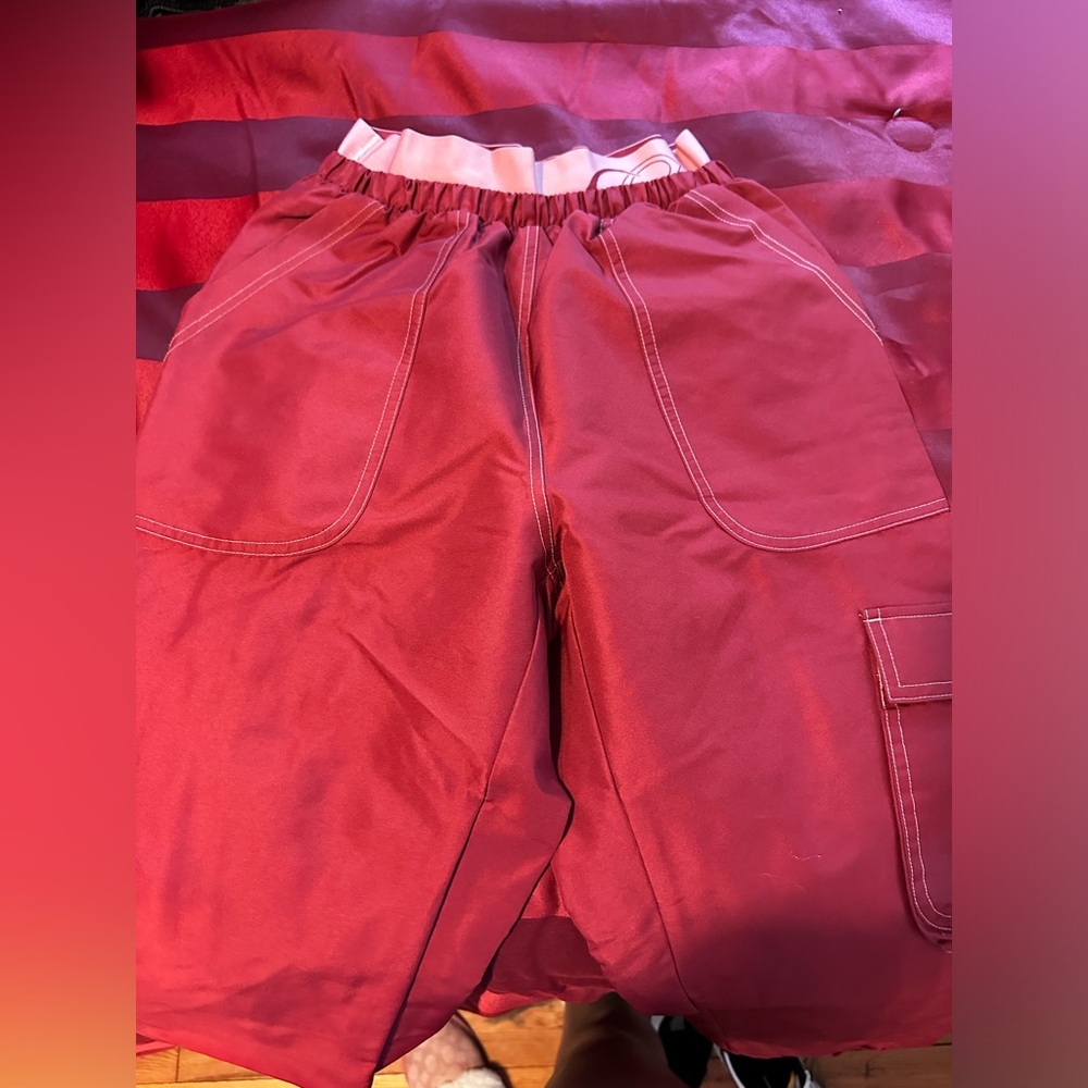 CARDI B XS Reebok Jogger Pants, Worn Once, Great Condition